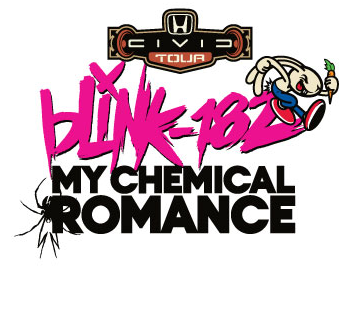 Honda Civic Tour With blink-182  and My Chemical Romance